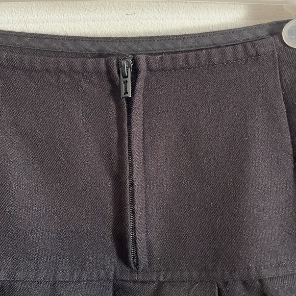 Royal Bones Skirt XL Black Pleated Chain Emo MallGoth Y2K Daang Goodman Y3K - Picture 8 of 12